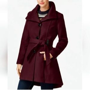 Steve Madden Madden Girl Drama High Low Coat